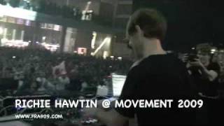 RICHIE HAWTIN  MOVEMENT 2009 TORINO CLOSING SET [upl. by Tsepmet195]