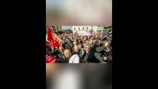 Tunisians protest against President Saied two days before presidential vote [upl. by Atworth]