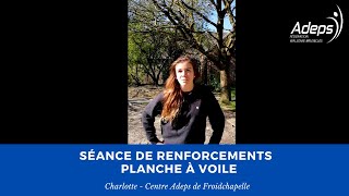 ADEPS  Séance de renforcement  Planche à voile [upl. by Llednohs]