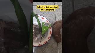 Bahan bahan untuk membuat kolak singkong shortsvideo [upl. by Elyr]