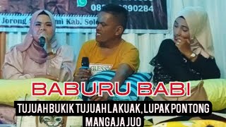 Yo tageh jajaran lupak pontong Mak sontujuah bukik tujuah lakuak buru babi [upl. by Zsa]