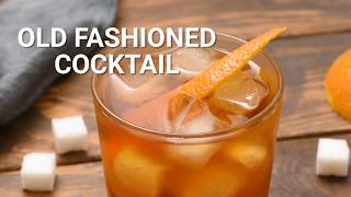 How to make an Old Fashioned Cocktail [upl. by Rusert]