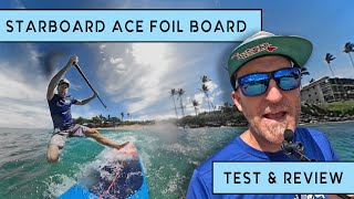 Test and Review Starboard ACE Downwind Foil Board [upl. by Kerrison]