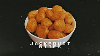 How to make Jackfruit into a SWEET snack  Jackfruit Bites Recipe  EASY Fruit Dessert [upl. by Tannie423]