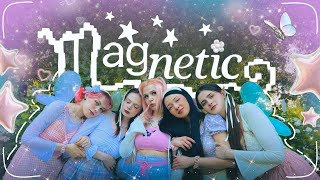 Moonsiyari quotMagneticquot ILLIT cover dance KPOP IN PUBLIC [upl. by Amaras]