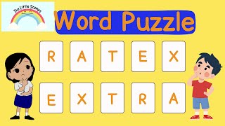 Free Kids Game  Word Puzzle Game Can you beat your Friends  Education  Preschool [upl. by Sualokin]