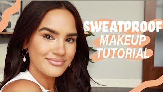 Sweat Proof Makeup Routine  Dacey Cash [upl. by Galvin]