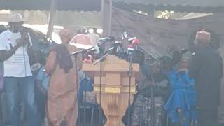 ARRIVAL OF HE PRESIDENT ADAMA BARROW AT KAUR CRR [upl. by Aryt]