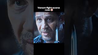 Venom fight scene now vs then 🔥 shorts marvel [upl. by Xineohp]