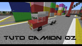 Minecraft  Tuto  Comment faire un camion 02 [upl. by Eul]