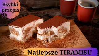 NAJLEPSZE tiramisu Szybki prosty przepis [upl. by Fiann]