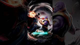 🔥Thanos VS Dr Strange❗️Who is more powerful❓️ [upl. by Airitac]