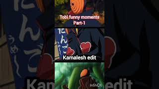 Tobi funny moments part1  Naruto  Naruto shippuden  Tobi  deidara  trending  anime  shorts [upl. by Lamahj826]