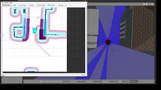 Ros2 Nav2 keepout zone demo [upl. by Morgana]