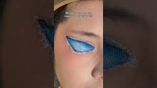 Would you choose eye mesh or contact lenses lenspoison makeup contactlenses cosplay cosplayers [upl. by Lune]