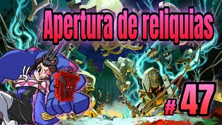 Apertura de reliquias a por cerebella mekaestrella 47  Skullgirls mobile [upl. by Blatt882]