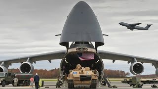 Up Close with the C5 Galaxy The Largest Military Transport Aircraft in the World [upl. by Lisk]