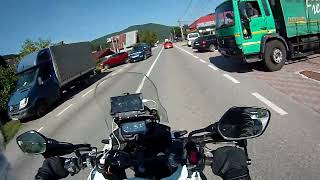 Slanic Moldova BC  Comanesti 2024  1  Honda CB500X 2020 [upl. by Enilreug]