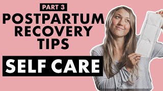 Postpartum Care DIY Padsicles CSection Care and How to Eliminate Stress  Birth Doula [upl. by Mirth]