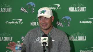 Tulane Tuesday HC Jon Sumrall  102224 [upl. by Vannie88]