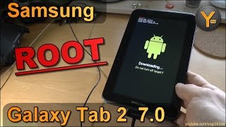 RootRechte für das Samsung Galaxy Tab 2 70  GTP3110  GTP3100 Rooten [upl. by Assir]