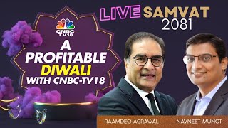 Samvat 2081 With Raamdeo Agrawal amp Navneet Munot  A Profitable Diwali With CNBCTV18  EXCLUSIVE [upl. by Akla]