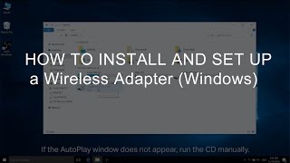 How to Install and Set Up a Wireless Adapter Windows [upl. by Ashlie]