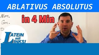 Abl Abs  Ablativus Absolutus in Latein [upl. by Enrak]