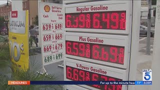 Gas prices soar overnight in Southern California [upl. by Notlok]