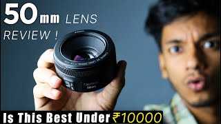 Canon 50mm f18 Lens Review For Videography amp Photography  Best Valuable Lens Under This Price [upl. by Madelon917]