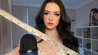 ASMR drawing you 🎨  measuring personal attention [upl. by Gitlow]