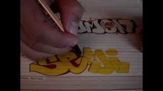 Graffiti Blackbook Simple LetterS 5 [upl. by Ramas]