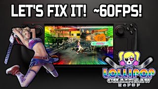 Steam Deck Fix Lollipop Chainsaw Repop  Get 60FPS With A Simple Edit [upl. by Luy]