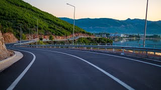 Rruga e re TushemishtDoganë 😍 roads construction new cars panoramicview pogradec albania [upl. by Paxon]