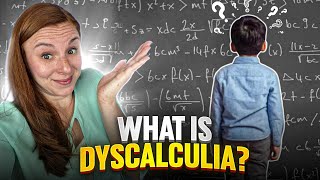 What Is Dyscalculia Math Dyslexia⏲📆 [upl. by Elleinnad]