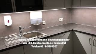 Küchenbeleuchtung LED Lichtleiste Unterschrankbeleuchtung [upl. by Rehpotsirk]