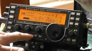 How to directly enter frequency in Elecraft KX3 [upl. by Gilba961]