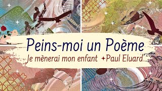 Poème audio illustré Eluard Paul Je mènerai mon Enfant [upl. by Iaj]