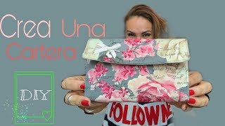 DIY Cómo hacer una cartera fácil  mamá alba [upl. by Bonny]