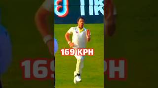 Mitchell starc bowling speed 169 Km😱🏏trandingshorts bobby4uhh cricketbowling viralshort shots [upl. by Tik]