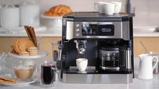 Williams Sonoma How it Works DeLonghi AllinOne Combination Coffee Maker [upl. by Ezitram]