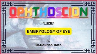 EMBRYOLOGY OF THE EYE amp CONGENITAL DEFECTS OF THE EYE [upl. by Nnail]