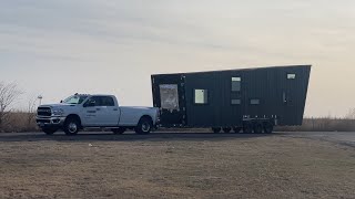 Transporting a tiny home across the country [upl. by Anirbed302]