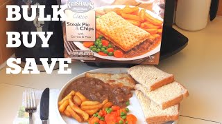 KERSHAWS STEAK PIE amp CHIPS WITH VEG  MORRISONS  FOOD REVIEW [upl. by Haroppiz]