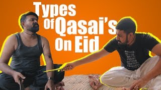 Types of Qasais on Eid  Bakra Eid  Bekaar Films [upl. by Boyden156]