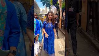 Avika Gor Visit Lalbaugh Cha Raja To Seek Blessings Of Bappa [upl. by Chema821]