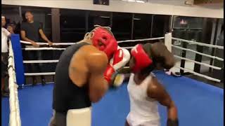 Claressa Shields Vs Men in sparring 2023 🥊 [upl. by Plusch139]