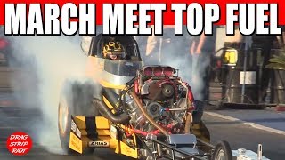 Top Fuel Nostalgia Drag Racing March Meet Bakersfield [upl. by Clarke]