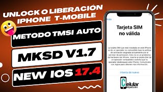 ✅Cómo liberar iPhone “ Tarjeta Sim no Válida “  iOS 174  con Rsim MKSD TMSI MODO AUTO 2024 UNLOCK [upl. by Araek541]