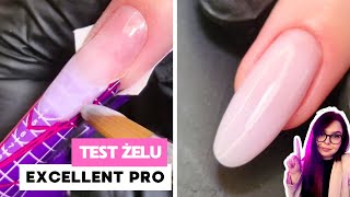 Najlepszy żel jaki testowałam  TEST ŻELU Excellent Pro Builder Gel [upl. by Ajam]